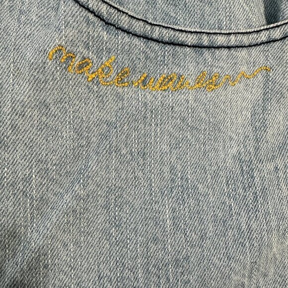 BDG Women's A-Line Cutoff Denim Short Blanket Patchwork High-Waisted Multi 32 - Picture 10 of 10